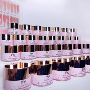 Frascos de 2oz, marcas de polvo acrílico, venta al por mayor, cubierta acrílica de etiqueta privada, polvo acrílico rosa para uñas - Product Image 6