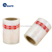 Matériaux d'emballage alimentaire biodégradables Sachets de thé pyramidaux triangulaires avec étiquettes et filets filtrants en nylon enveloppés de cordes