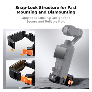 Adaptateur d'extension K&F Concept, accessoires compatibles avec Pocket 4/3, compatible avec le boîtier d'origine, <span class=keywords><strong>support</strong></span> d'extension pour appareil photo en aluminium - Product Image 4