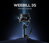Zhiyun Weebill 3 3S Estabilizador de cardán de video profesional de 3 ejes para cámaras sin espejo Sony Nikon Canon Panasonic LUMIX DSLR