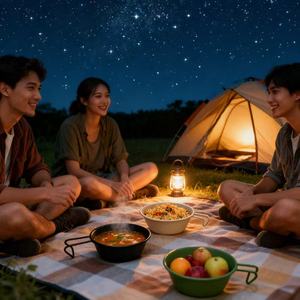 En Existencia, Venta Caliente, Tazón de Acero Inoxidable 304 de 300 ml, Tazón para Picnic y Barbacoa, Tazón Portátil para Acampar, Tazón Colgante para Acampar al Aire Libre, Taza Sierra - Product Image 1