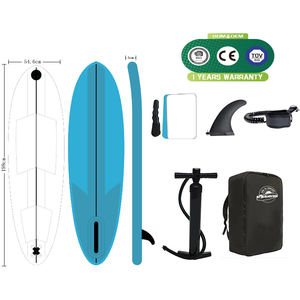 WINNOVATE2020フィン付きの新しいインフレータブルサーフボードソフトサーフボード - Product Image 1