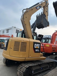 รถขุดตีนตะขาบไฮดรอลิก Caterpillar 307E2 มือสอง น้ำหนัก 0.8 ตัน พร้อมปั๊มเกียร์บ็อกซ์ สำหรับงานก่อสร้าง/เกษตรกรรม ของแท้จากญี่ปุ่น - Product Image 2