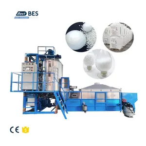 BES mật độ trọng lượng giá thấp EPS bọt Nguyên liệu máy nhỏ hoàn toàn tự động mở rộng Polystyrene pre-expander Cá hộp