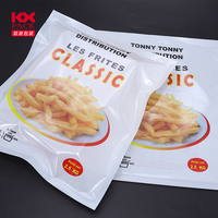 Emballage Impression Sacs en plastique Sac pour aliments surgelés Pochette pour cornue Emballage d'aliments surgelés pour boulettes frites Sac pour congélateur