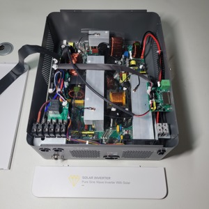 Convertidor de inversor solar híbrido 3KW 6KW MPPT Onda sinusoidal pura Onduleur Solaire Hybride 48V Red Solar Inversor bajo demanda - Product Image 2