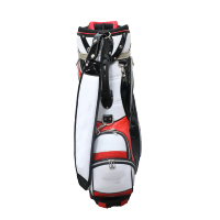 Sac de golf en PVC imperméable de 9 pouces avec séparateurs à 6 voies, motif camouflage de luxe, avec logo personnalisé pour les joueurs de golf professionnels