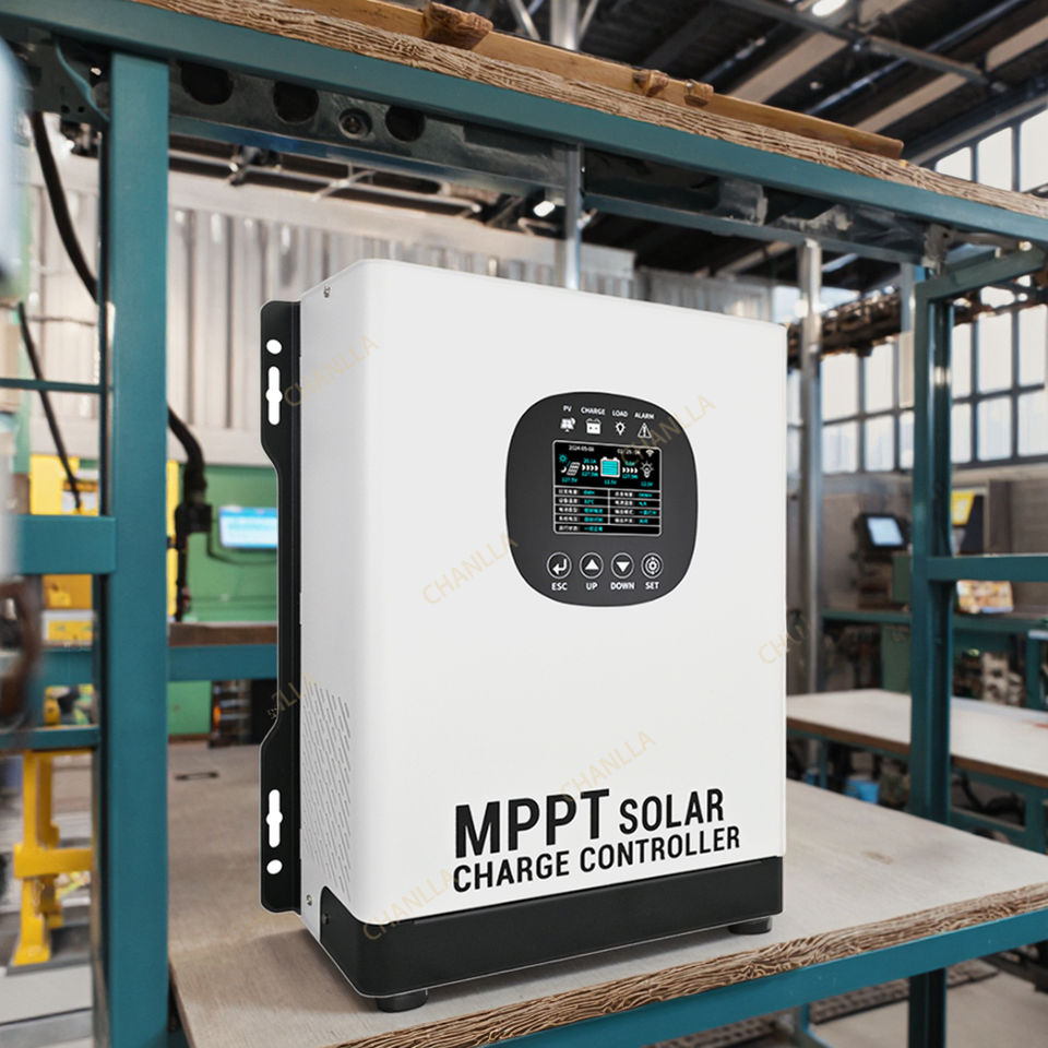 Top Sale MPPT Solar Charge Controller 40A-120A 230V PV LCD Display for ...