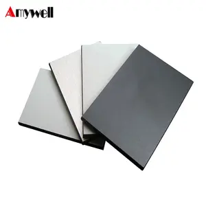 Amywell atasan panel meja dapur, resin fenolik HPL tahan guncangan kepadatan tinggi
