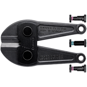 หัวเปลี่ยน Knipex 71 72 910 พร้อมสกรูสำหรับเครื่องย้ำสายไฟ - Product Image 1