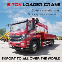 Produsen derek truk Tiongkok HOWO/ISUZU Chassis 8 Ton manipulator kecil truk derek terpasang truk mobil hidrolik derek terpasang
