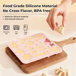 Molde de Silicona para Decoración de Pasteles MUYULINS de Fábrica, 22 Cavidades, Antiadherente, Fácil de Desmoldar, Libre de BPA, con Certificación LFGB Platinum - Product Image 3