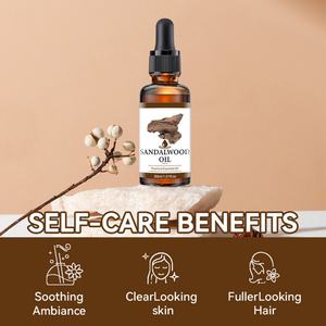 Aceite Esencial de Sándalo Premium al por Mayor, 30 ml, Aroma Fresco para Hidratación del Cabello y Cuero Cabelludo, Protección con Aroma Floral - Product Image 2