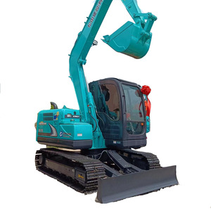 Mini-excavatrice d'occasion Kobelco SK75-8 de 7 tonnes, chenillée, japonaise, haute efficacité, avec moteur et boîte de vitesses robustes, testée, vidéo incluse - Product Image 2