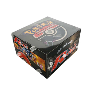 1999 Pokemon Cards - Vintage TCG Booster Box Display Case 1999 Pokemon Cards - Vintage TCG Booster Box Display Case