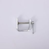 Nouvelle pince robuste en acier pour le travail du bois - Acier plat chromé - Tailles 2, 3 et 4 pouces - Fixation et serrage de moules
