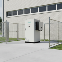 Armoire 100KWH Micoe tout-en-un avec onduleur MPPT, refroidissement par air industriel, stockage d'énergie LFP, solution de charge solaire commerciale