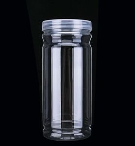 High Quality PET <strong>Plastic</strong> <strong>Jar</strong> With Screw Seal Lid For Home-Use Storage Of Cosmetics Lotions Candies Food White Color Supplier - Product Image 4