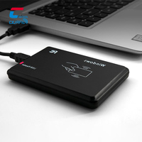 Lector de Tarjetas NFC Sin Contacto de Plástico de 13.56MHz con Interfaz USB 2.0, Distancia de Lectura de 3-5cm, Compatible con Windows/Linux/Android/Mac OS