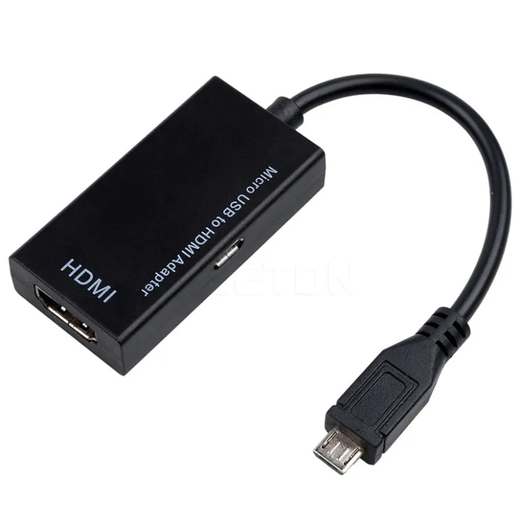 Оптовая продажа 1080P Micro USB к HD MI Женский адаптер кабель MHL устройство HDTV адаптеры для Android