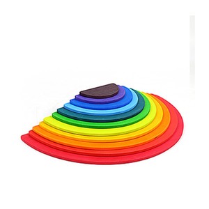 Jouets de construction <span class=keywords><strong>en</strong></span> <span class=keywords><strong>bois</strong></span> <span class=keywords><strong>en</strong></span> forme de demi-cercle <span class=keywords><strong>arc</strong></span>-<span class=keywords><strong>en</strong></span>-<span class=keywords><strong>ciel</strong></span> CE CPC <span class=keywords><strong>Grimms</strong></span> pour enfants de 5 à 7 ans - Product Image 5