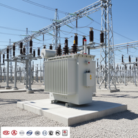 Transformateur de distribution triphasé immergé dans l'huile S11-M-50kVA 10kV vers 400V 50/60Hz à bobinage en couches