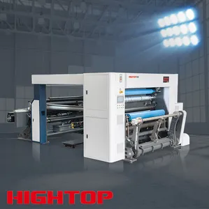 800m/dak üretim kapasitesi eğme sarıcı kağıt rulosu/Film rulo dilme sarma makinası