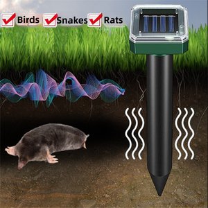 Répulsif à <span class=keywords><strong>ultrasons</strong></span> solaire étanche en ABS avec sonnerie pour jardin potager et cour arrière - En stock - Product Image 6