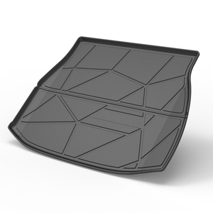 Alfombrilla de Carga para Maletero Trasero de Coche, Impermeable, 3D, con Patrón de Fibra de Carbono, de Lujo, Negra, de 2.5 mm de Grosor, Antideslizante, para Harrier 2020-2021 - Product Image 1