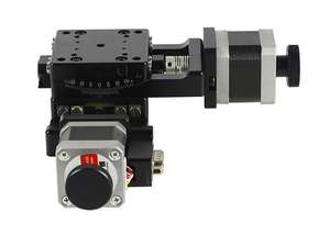 Plateau de goniomètre motorisé axe XY, plateau de positionnement d'angle électrique haute précision, table oscillante XY, goniomètre - Product Image 2