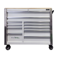 Rail de glissière à roulement à billes en acier robuste pour tiroir de rangement de garage, y compris des outils professionnels OEM/ODM