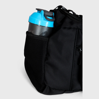 Sac de sport en polyester personnalisé avec logo d'usine pour hommes, grande capacité, fermeture éclair étanche, sacs de sport ajustables pour hommes