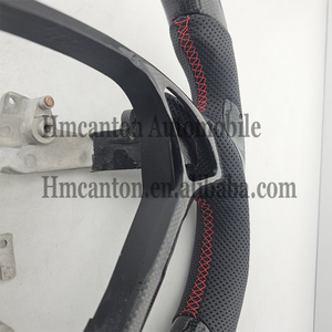 Volant de direction en cuir perforé en nid d'abeille de qualité supérieure pour Infiniti G27 G37 - Product Image 2