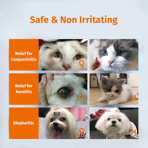 Soluzione per la Cura degli Occhi di Cani e Gatti a Marchio Privato - Trattamento Medicato per Infezioni <span class=keywords><strong>Oculari</strong></span>, Formula Lenitiva, <span class=keywords><strong>Gocce</strong></span> <span class=keywords><strong>Oculari</strong></span> per Animali Domestici - Product Image 3
