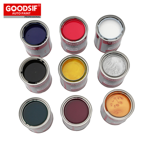 GOODSIF vernice Auto prezzo a base di solvente vernice Auto a base di lacca 1K colore <span class=keywords><strong>bianco</strong></span> riparazione Auto - Product Image 6