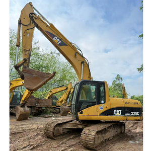 รถขุดตีนตะขาบ CAT 320C มือสองคุณภาพดีสำหรับขาย - รถขุดไฮดรอลิก CAT 320C มือสองสำหรับงานก่อสร้างและงานดิน - Product Image 1