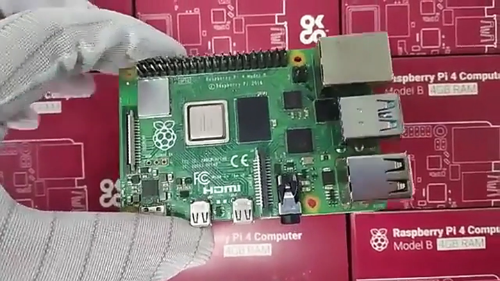 Original New Raspberry Pi 4 4GB RAM Single Board Computer