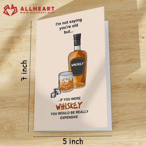Cartes d'anniversaire personnalisées pour hommes 5x7 pouces, carte « Je t'aime » faible MOQ avec enveloppe et autocollant - Product Image 2