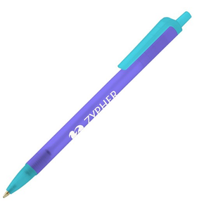 Bolígrafo Translúcido Personalizado con Logotipo, Producción en 24 Horas, Mecanismo Retráctil, Detalles Plateados, Impresión Serigrafiada, Venta al Por Mayor - Product Image 3