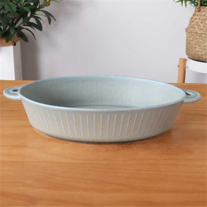 <span class=keywords><strong>Plat</strong></span> de cuisson <span class=keywords><strong>en</strong></span> <span class=keywords><strong>porcelaine</strong></span> ovale, 12 pouces, 24 pièces, différentes couleurs, de haute qualité, cuisine, pain à pain, pour pâtisserie - Product Image 6