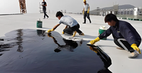 Revêtement acrylique imperméable résistant à l'usure et à la pression, revêtement de sol pour garage et entrepôt