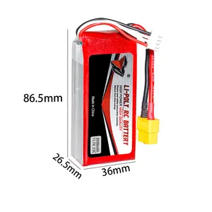 Factory 903475 lithium ion polymer batteries 11.1V 2000mAh for rc stunt car 360 toys truck fire toy helicopter battery