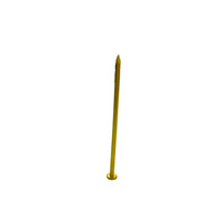 Clous à tête ronde en acier pour béton (1,0 mm - 3,3 mm) Personnalisation disponible ; pour une utilisation décorative dans les structures en bois