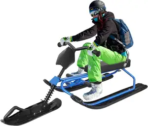 Mobil kereta luncur logam mobil ski snowmobile skuter salju