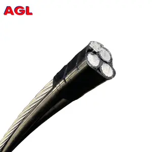 The Factory Price Medium Voltage 11KV 33kv Aluminum ABC Aerial Bundle Cable 10mm2