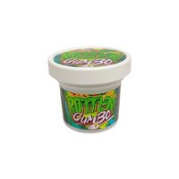 Pot en plastique PET avec couvercle pour crème glacée, herbes, fleurs, bonbons, 3,5g, emballage Blanco Bobas avec boîte de présentation