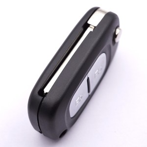 車のキーシェル ABS <span class=keywords><strong>2</strong></span> ボタン スマートリモートキーケース ブラック用 - Product Image 4