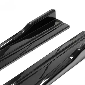 StarNav Universel 8 pièces Jupes latérales de voiture 2,0m/2,2m Lèvre de pare-chocs pour séparateurs de carrosserie, kit carrosserie, modification et tuning extérieur - Product Image 6