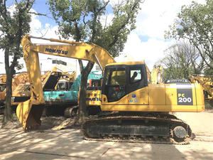 Excavatrice utilisée d'excavatrice KOMATSU PC200 excavatrice hydraulique de KOMATSU d'état original de 20 tonnes PC200-7 PC200-8 - Product Image 4