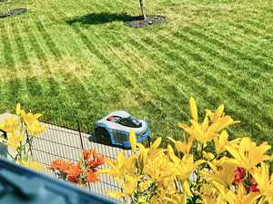 <span class=keywords><strong>Tondeuse</strong></span> à gazon robotisée intelligente N2000 Sans <span class=keywords><strong>fil</strong></span> Couple élevé pour pelouses de 3 000 à 6 000 m² GPS RTK Vision sans <span class=keywords><strong>fil</strong></span> Pas de fils de guidage - Product Image 4